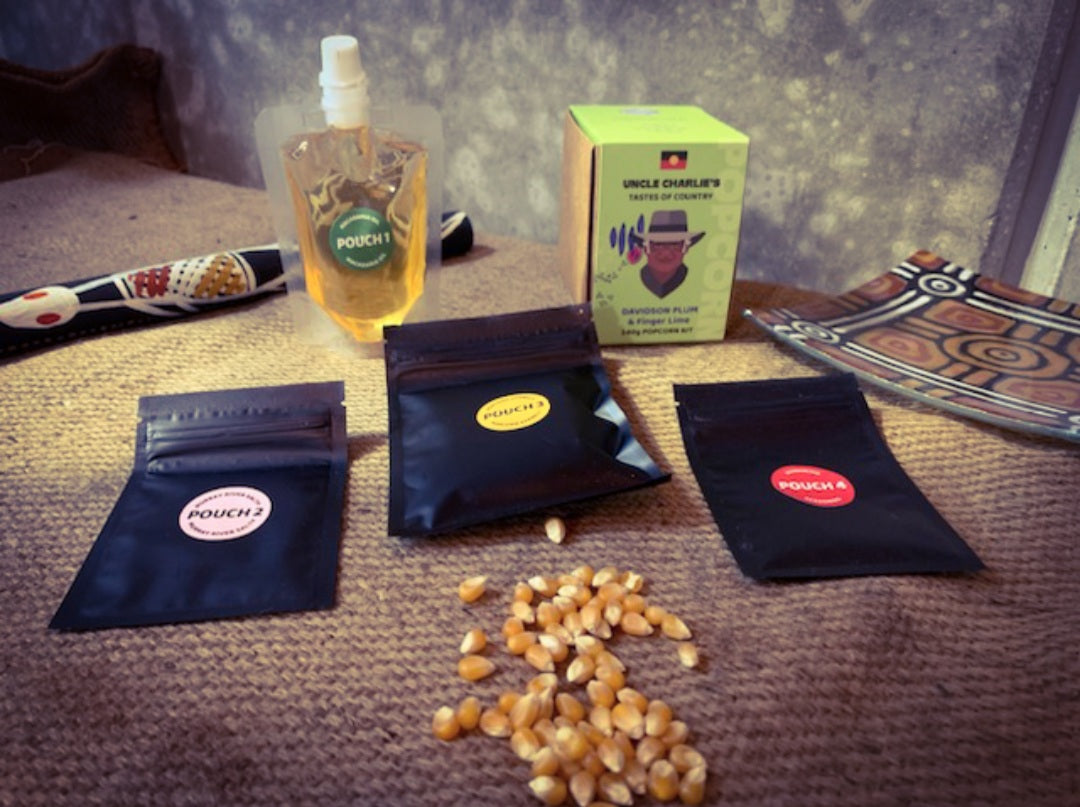 Davidson Plum & Finger Lime Popcorn Kit 140g